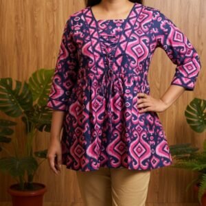 Peplum Cotton Kurti