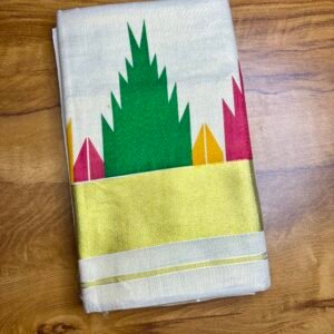 Tissue Temple Set Saree (code:1278)