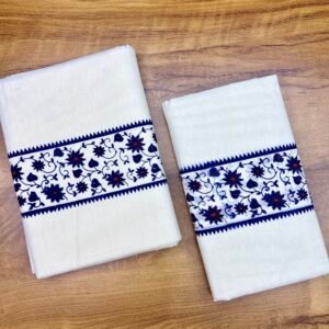 Floral print set mund