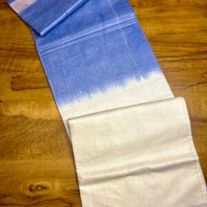 Double shade Kerala Saree-Rose gold