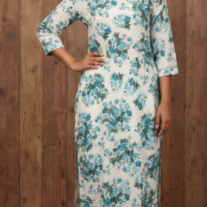 Cotton Kurti -Slitted and lining