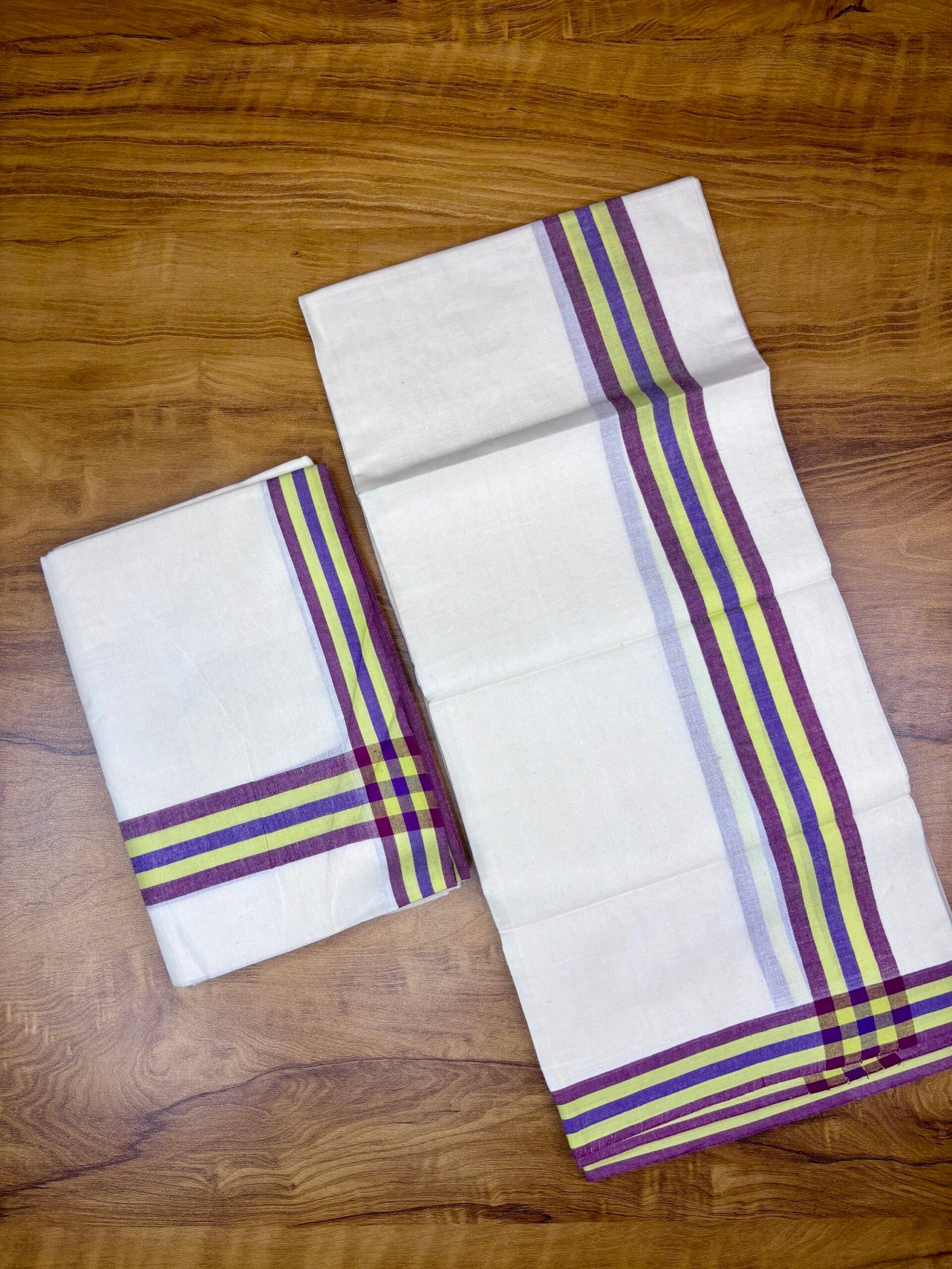 Premium Kerala Mulloth Set Mund(2.80 mtr) - Image 2