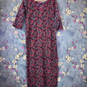 Cotton Kurti -Slitted and lining SFS003 S