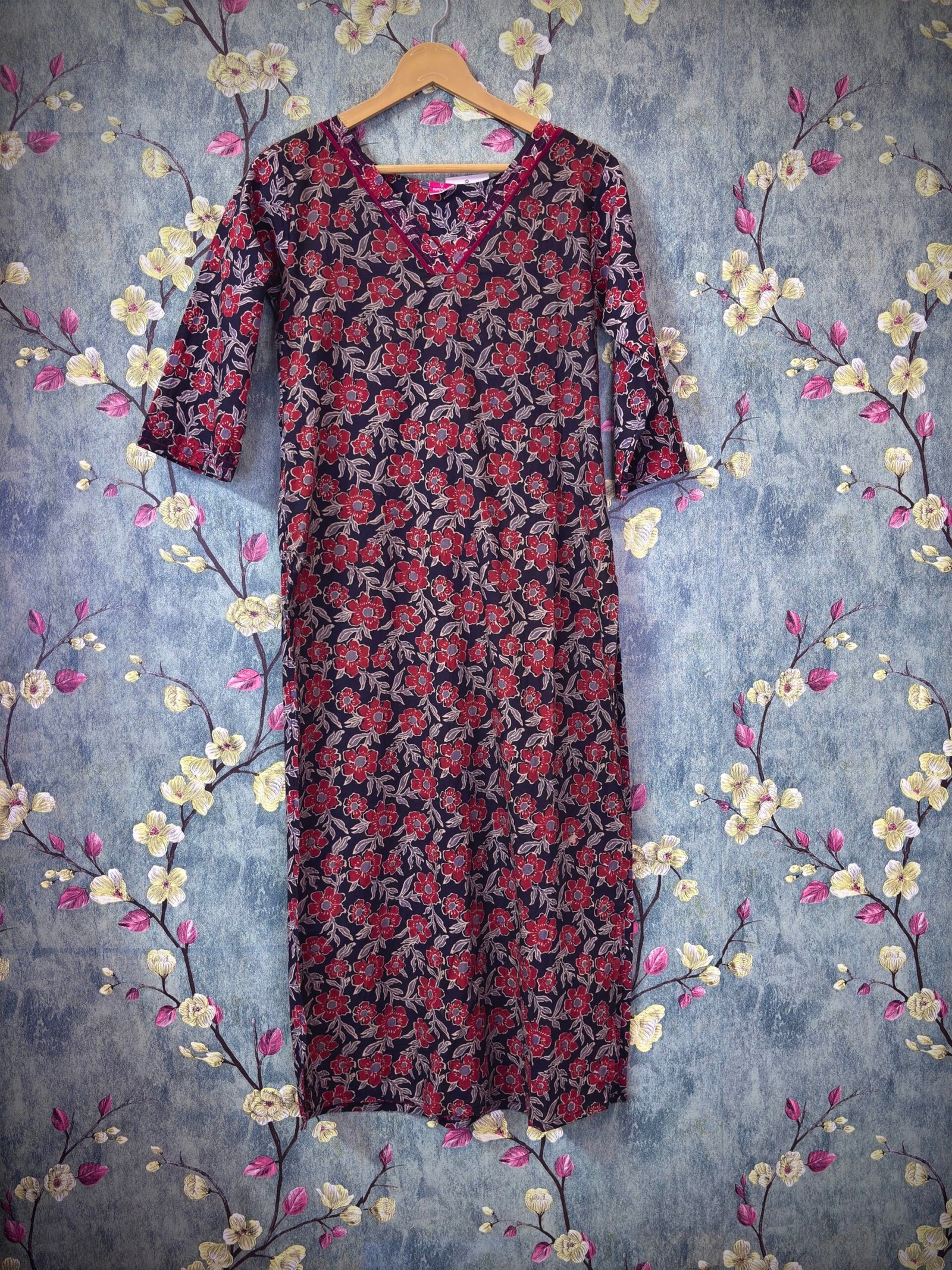 Cotton Kurti -Slitted and lining SFS003 S