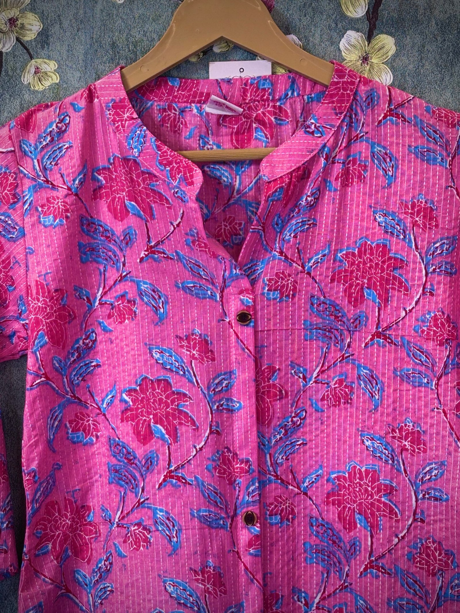 Cotton Kurti -Slitted and lining SFS002 S - Image 2