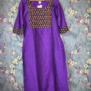 Cotton Kurti -Slitted and lining SFS010 S
