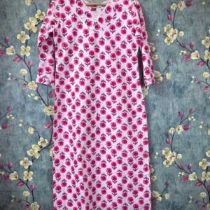 Cotton Kurti -Slitted and lining SFS017 XL