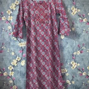Cotton Kurti -Slitted and lining SFS020 M