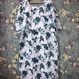 Cotton Kurti -Slitted and lining SFS028 L