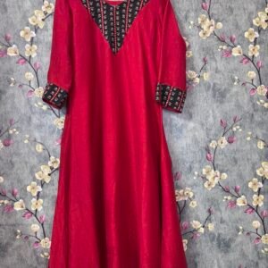 A line Vichithra silk  Kurti -and lining SFS029 L