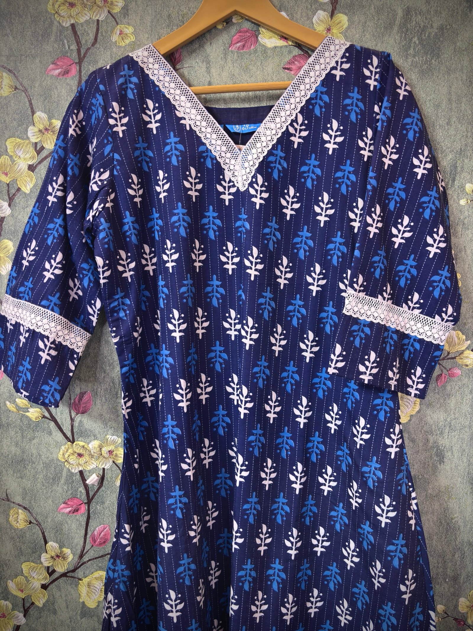 A Line Cotton Kurti and lining SFS032 XL - Image 2