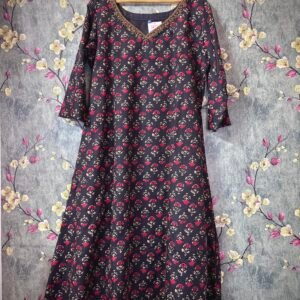 A Line Cotton Kurti -and lining SFS034 XXL