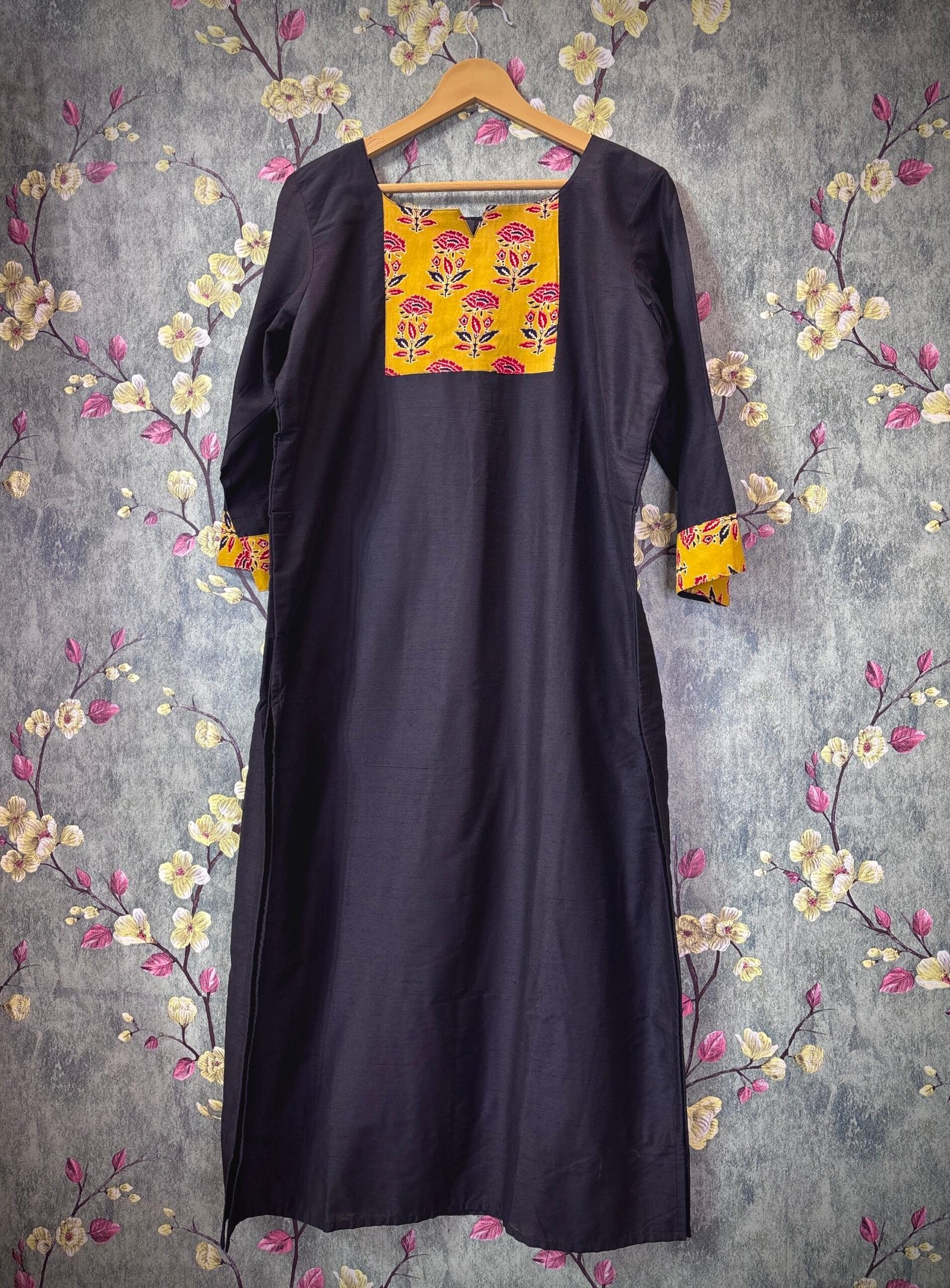 Cotton Kurti -Slitted and lining SFS035 XXL Copy