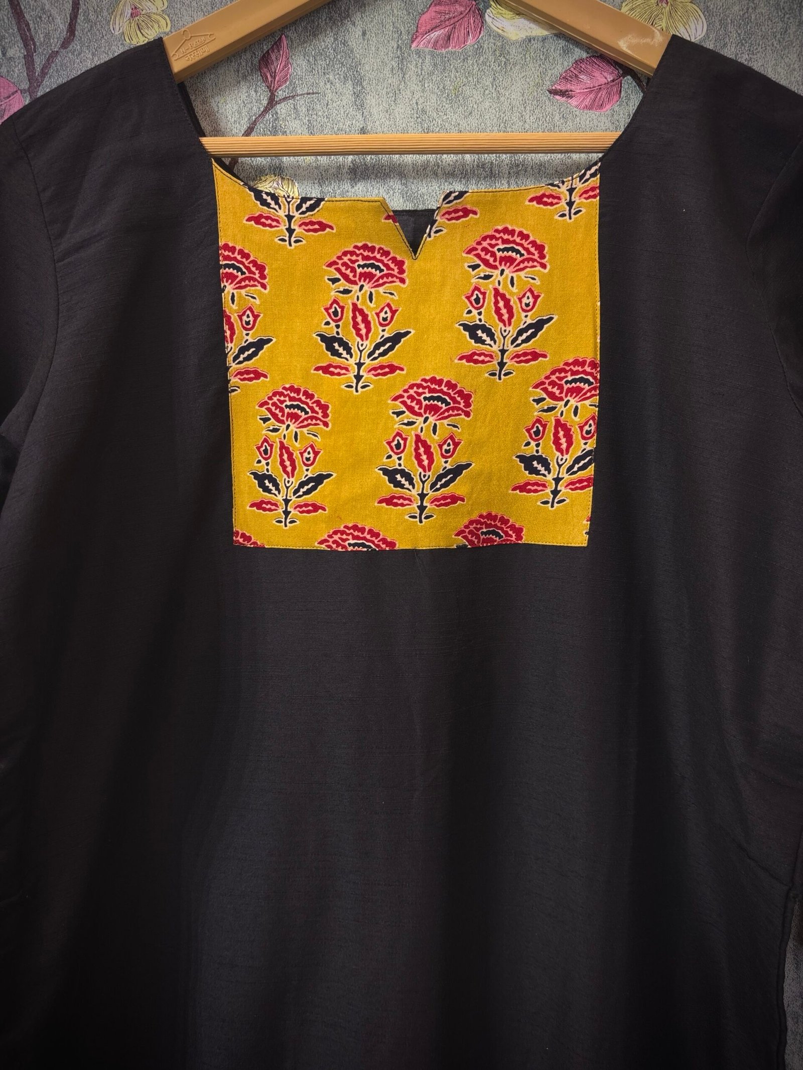 Cotton Kurti -Slitted and lining SFS035 XXL Copy - Image 3