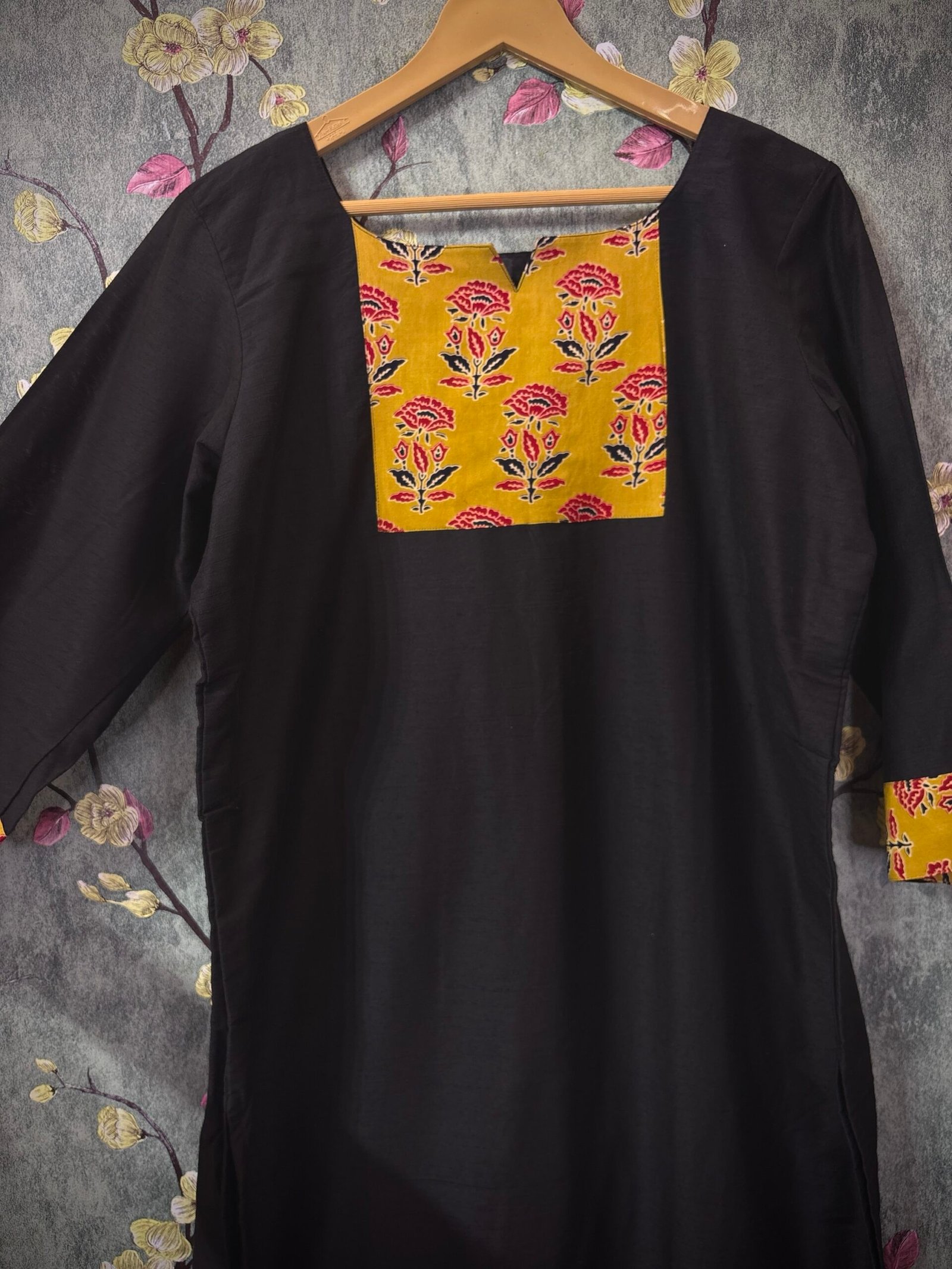 Cotton Kurti -Slitted and lining SFS035 XXL Copy - Image 2