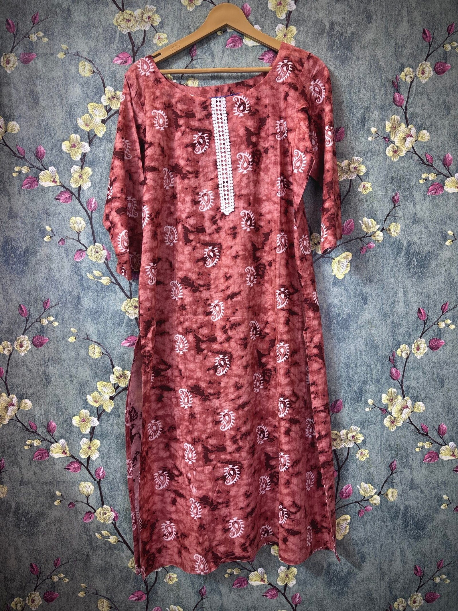 A line kurti top soft Rayon fabrics SFS037 XXL