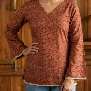 Classy Cotton Short Kurti for Everyday Elegance