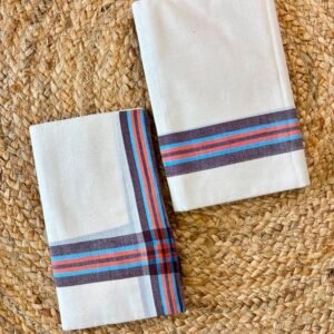 Premium Kerala Mulloth Set Mund(2.80 mtr) 10